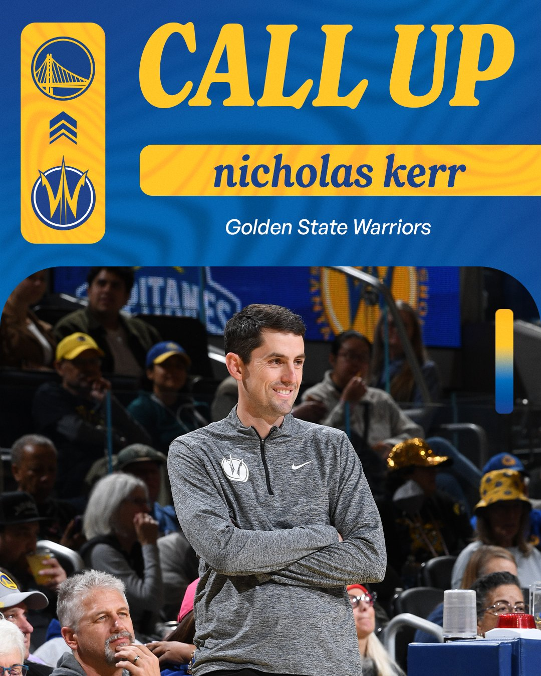 科尔儿子时隔2年后重回勇士教练组,此前担任发展球队主帅