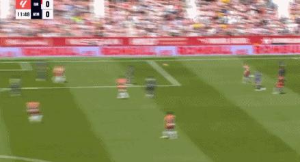 ⚽西甲半场:双方破门乏术,阿尔瓦雷斯远射造险,马竞客场暂0-0赫罗纳